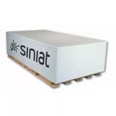 Гипсокартон стеновой SINIAT SMART 12,5X1200X3000 (3,6м2) Гипсокартон стеновой SINIAT SMART 12,5X1200X3000 (3,6м2)