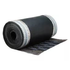 Конькова стрічка Alenor чорно-сіра RAL7021 240мм (5м) Конькова стрічка Alenor чорно-сіра RAL7021 240мм (5м)