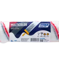 Валик Multicolor под ручку 6х30х100 мм, ворс 11 мм TITAN COLOR (1 шт)