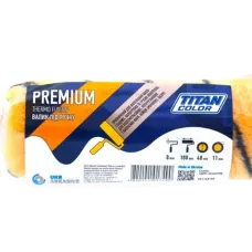 Валик Premium под ручку 6х30х100 мм, ворс 11 мм TITAN COLOR (1 шт)