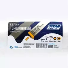 Валик поролоновий під ручку 6х35х100 мм TITAN COLOR (2 шт) Валик поролоновий під ручку 6х35х100 мм TITAN COLOR (2 шт)