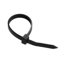 Хомут ХКН-L 2,5х150 нейлон чорний (100шт) Хомут ХКН-L 2,5х150 нейлон чорний (100шт)