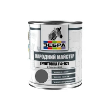 Ґрунт ГФ-021 ТМ "Народний майстер" 518 сіре залізо 0,9 кг