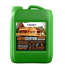 Антисептик для дерев`яних поверхонь 10л TM TRIORA Антисептик для дерев`яних поверхонь 10л TM TRIORA