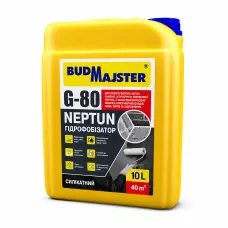 Гидрофобизатор силикатный G-80 10л TM BUDMAJSTER Гидрофобизатор силикатный G-80 10л TM BUDMAJSTER