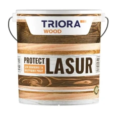 Лазур для деревини акрилова PROTECT LASUR TRIORA 951 безбарвний 2,5л