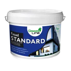 Фасадная акриловая краска Fasad Standard 10л Фасадная акриловая краска Fasad Standard 10л