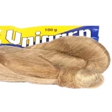 Льон волокно 100 г "Unigarn" (косичка) Льон волокно 100 г "Unigarn" (косичка)