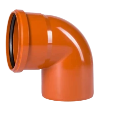 Коліно Ostendorf KG 110×87° ПВХ 