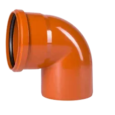 Коліно Ostendorf KG 250×87° ПВХ 