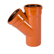 Трійник Ostendorf KG 315/315×45° ПВХ 