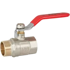 Кран кульовий 1/2" ЗВ ручка (ABS)