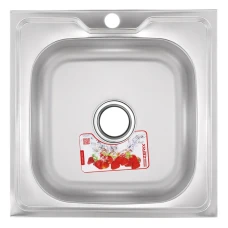 Кухонная мойка накладная Zerix Z5050-04-160E (Satin) Кухонная мойка накладная Zerix Z5050-04-160E (Satin)