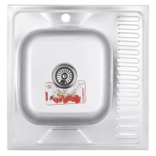 Кухонная мойка накладная Zerix Z6060L-06-160E
