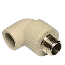 Коліно з зовнішньою різьбою Ekoplastik 25×3/4" PPR (МРЗ) 