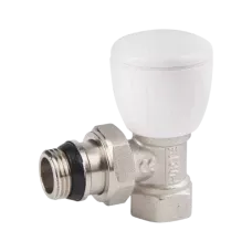 Кран радіаторний SD Forte Powerful SF232W15 1/2" кутовий з антипротіканням