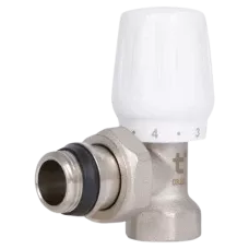 Кран радіаторний SD Plus SD228W15 1/2" ВЗ кутовий з антипротіканням Кран радіаторний SD Plus SD228W15 1/2" ВЗ кутовий з антипротіканням