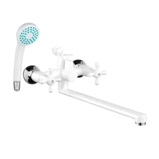 Змішувач для ванни Plamix Sirius-140 White Змішувач для ванни Plamix Sirius-140 White