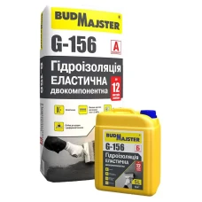 Гідроізоляція двокомпонентна еластична G-156 BudMajster  (17,5 кг+5 л) 