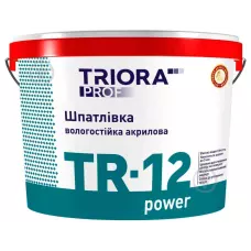 Шпаклевка TRIORA TR-12 power влагостойкая 16 кг Шпаклевка TRIORA TR-12 power влагостойкая 16 кг