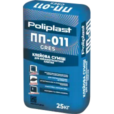 Клей для керамограніту ПП-011 GRES POLIPLAST 25 кг