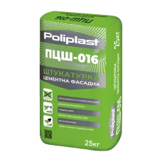 Штукатурка фасадная ПЦШ-016-М POLIPLAST серая 25 кг Штукатурка фасадная ПЦШ-016-М POLIPLAST серая 25 кг
