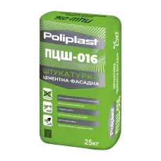 Штукатурка фасадна ПЦШ-016-М POLIPLAST сіра 25 кг Штукатурка фасадна ПЦШ-016-М POLIPLAST сіра 25 кг