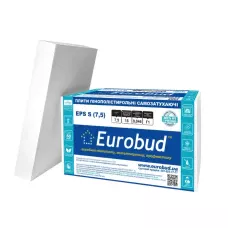 Пінопласт EPS-S EUROBUD (7,5 кг/м3) 1000х500х100 / ціна за 1шт. Пінопласт EPS-S EUROBUD (7,5 кг/м3) 1000х500х100 / ціна за 1шт.