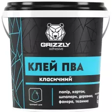 Клей ПВА класичний ТМ GRIZZLY 10кг Клей ПВА класичний ТМ GRIZZLY 10кг