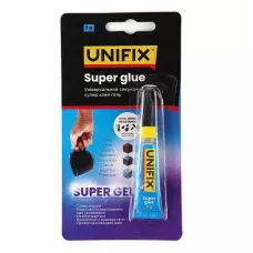 Супер клей Unifix гель 3 г у Дніпрі Супер клей Unifix гель 3 г у Дніпрі