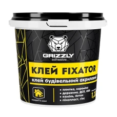 Клей будівельний акриловий FIXATOR ТМ GRIZZLY 1,2 кг