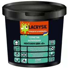 Герметик для монтажних швів «В» 7 кг ТМ LACRYSIL