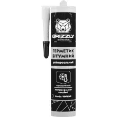 Герметик бітумний морозостійкий GRIZZLY чорний 280 мл купити в Дніпрі Герметик бітумний морозостійкий GRIZZLY чорний 280 мл купити в Дніпрі