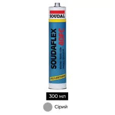 Герметик поліуретановий SOUDAFLEX 40 сірий 300 мл ТМ SOUDAL Герметик поліуретановий SOUDAFLEX 40 сірий 300 мл ТМ SOUDAL