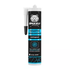 Герметик силіконовий санітарний GRIZZLY adhesive 280 мл білий Герметик силіконовий санітарний GRIZZLY adhesive 280 мл білий