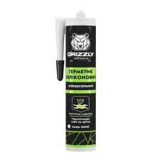Герметик силіконовий універсальний GRIZZLY adhesive 50 мл білий Герметик силіконовий універсальний GRIZZLY adhesive 50 мл білий