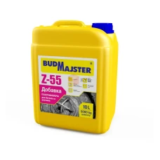 Добавка Z-55 пластифікуюча (2л) ТМ BudMajster