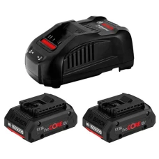 Набір 2 акумулятора Bosch ProCORE18V 4.0Ah та зарядний пристрій GAL 1880 CV
