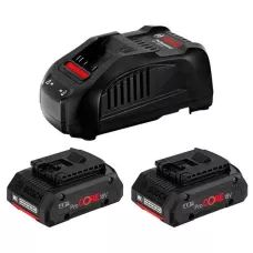 Набор 2 аккумулятора Bosch ProCORE18V 4.0Ah и зарядное устройство GAL 1880 CV