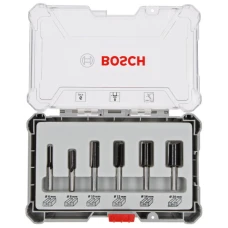 Набір пазових фрез Bosch 8 мм, 6 шт Набір пазових фрез Bosch 8 мм, 6 шт