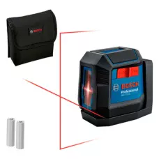 Лазерний нівелір Bosch GLL 12-22 Professional з батарейками та чохлом Лазерний нівелір Bosch GLL 12-22 Professional з батарейками та чохлом