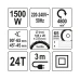Дискова пила YATO YT-82152 1500 Вт 185 мм Дискова пила YATO YT-82152 1500 Вт 185 мм