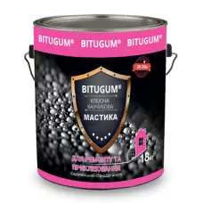 МАСТИКА КЛЕЯЩАЯ КАУЧУКОВАЯ BITUGUM (10кг) МАСТИКА КЛЕЯЩАЯ КАУЧУКОВАЯ BITUGUM (10кг)