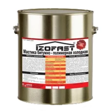 МАСТИКА БИТУМНО-ПОЛИМЕРНАЯ IZOFAST ДЛЯ ФУНДАМЕНТА (20кг)