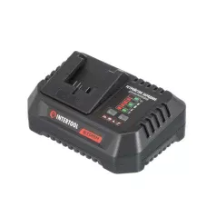 Устройство зарядное для аккумуляторов INTERTOOL Li-ion 20 В, ток заряда 4.0 Устройство зарядное для аккумуляторов INTERTOOL Li-ion 20 В, ток заряда 4.0