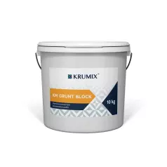 Грунтовка глубокого проникновения концентрат 1:10 KM Grunt Block 10 кг (100 л) ТМ Krumix Грунтовка глубокого проникновения концентрат 1:10 KM Grunt Block 10 кг (100 л) ТМ Krumix