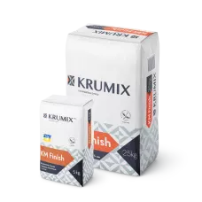 Шпаклівка гіпсова Finish TM Krumix 25кг Шпаклівка гіпсова Finish TM Krumix 25кг