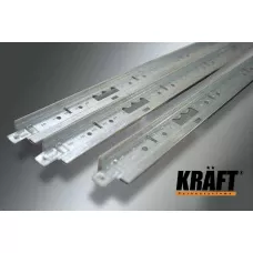 Профиль KRAFT Fortis Т-24 600*25*24 мм белый Профиль KRAFT Fortis Т-24 600*25*24 мм белый