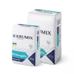 Клей для гипсокартона MontageFix TM Krumix 30кг Клей для гипсокартона MontageFix TM Krumix 30кг