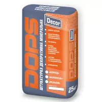 Штукатурка декоративна "баранець" 1,5мм DOPS DECOR 25кг
